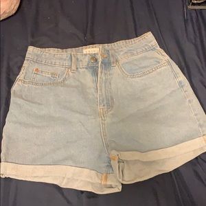 Primark denim shorts